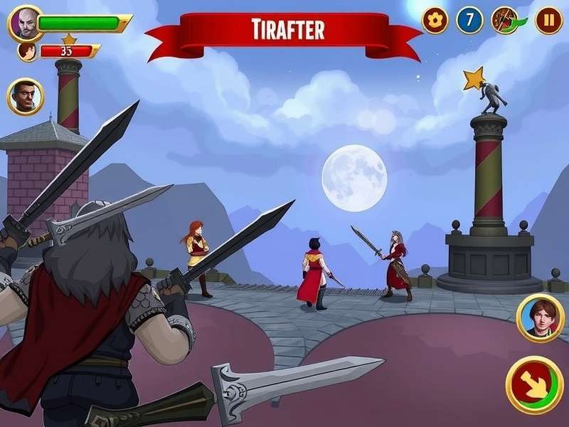 Glorious Saga Heroes gameplay screenshot