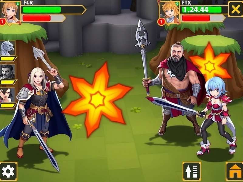 Glorious Saga Heroes character selection